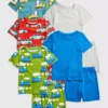 Vehicles Print Shortie Pyjamas 5 Pack 2-3 Years 1 Vehicles Print Shortie Pyjamas 5 Pack 2-3 Years -Sonic || Minecraft || Super Mario Sales tuc142217942 Multi20Coloured R Z001A