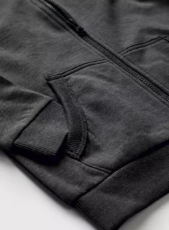 Charcoal Zip Through Hoodie12 Years 5 Charcoal Zip Through Hoodie12 Years -Sonic || Minecraft || Super Mario Sales tuc142734149 Charcoal R Z002A