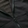 Black Zip Through Hoodie 6 Years