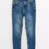 Mid Blue Denim Skinny Fit Jeans 11 Years