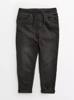 Grey Denim Jogger Jeans 8 Years