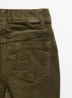 Khaki Corduroy Trousers 7 Years