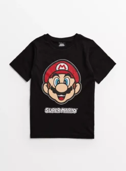 Super Mario Graphic T-Shirt 11 Years -Sonic || Minecraft || Super Mario Sales tuc142996641 Multi20Coloured R Z001A