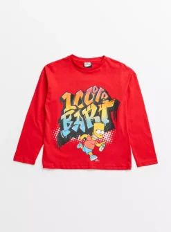 The Simpsons Red T-Shirt 10 Years