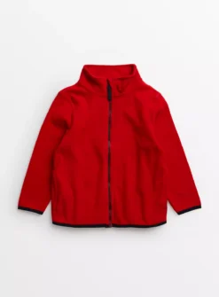 Red Zip-Through Fleece 1.5-2 Years -Sonic || Minecraft || Super Mario Sales tuc143024413 Red R Z001A
