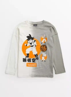 Dragon Ball Z Long Sleeve Gradient T-Shirt 5 Years