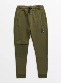 Khaki Panel Coord Joggers 8 Years