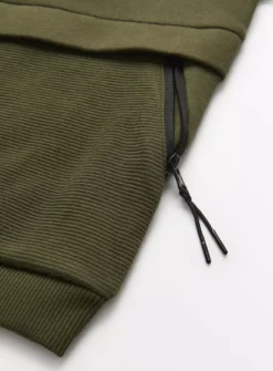 Khaki Funnel Neck Coord Sweatshirt 4 Years