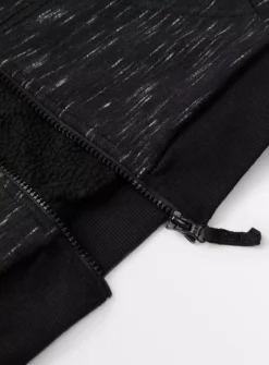 Black Marl Borg Lined Hoodie11 Years -Sonic || Minecraft || Super Mario Sales tuc143174016 Black R Z002A 2