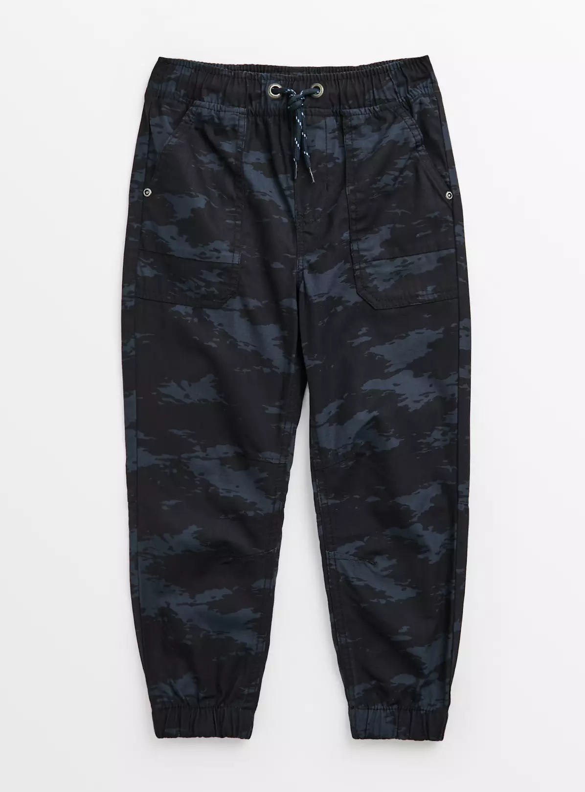 Blue Camo Print Cargo Trousers 13 Years 3 Blue Camo Print Cargo Trousers 13 Years