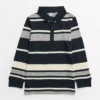 Navy Textured Stripe Polo Top 7 Years -Sonic || Minecraft || Super Mario Sales tuc143206858 Multi20Coloured R Z001A