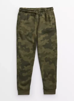 Khaki Camouflage Joggers 13 Years