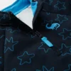 Navy Star Print Quarter Zip Fleece1.5-2 Years