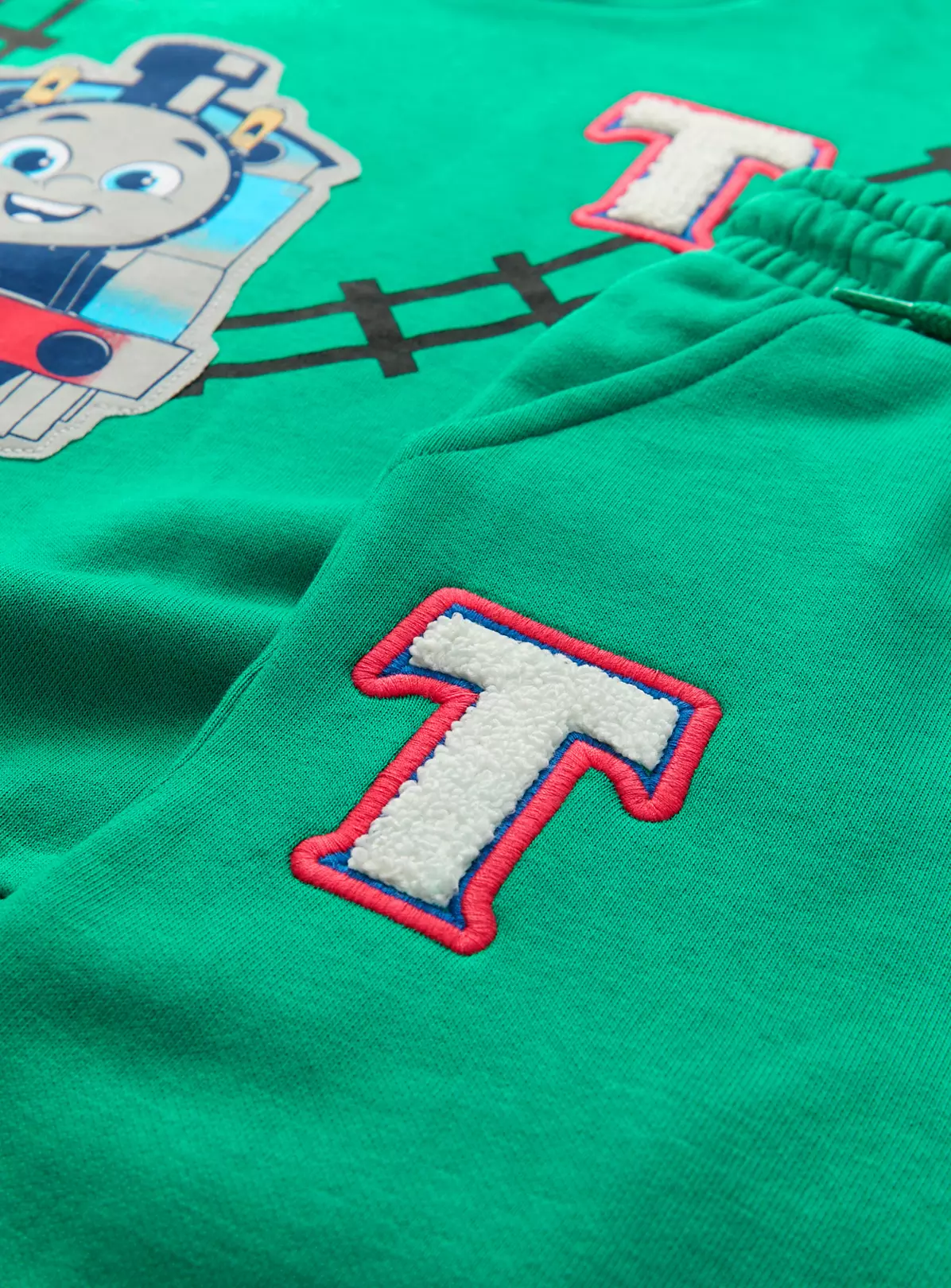 Thomas The Tank Engine Green Sweatshirt & Joggers Set 1.5-2 Years 3 Thomas The Tank Engine Green Sweatshirt & Joggers Set 1.5-2 Years