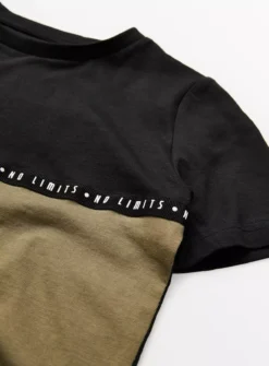 Khaki & Grey Marl T-Shirts 3 Pack10 Years -Sonic || Minecraft || Super Mario Sales tuc143469877 Khaki R Z002A 1