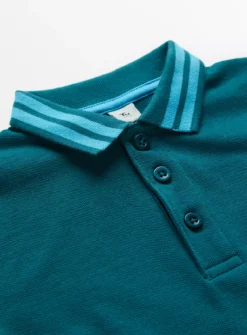 Teal Polo Shirt 7 Years