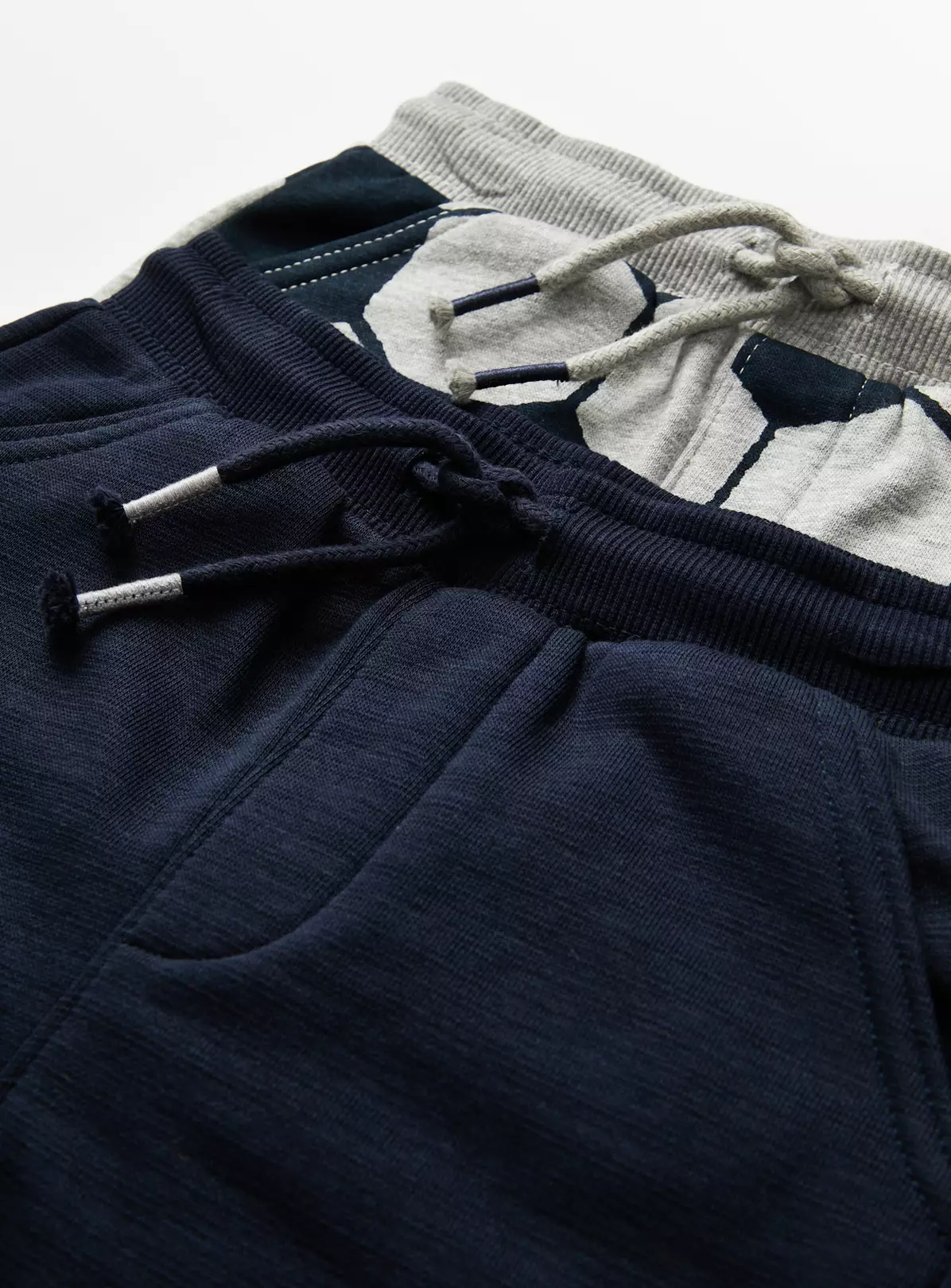 Navy & Football Print Sweat Set 2 Pack1.5-2 Years 4 Navy & Football Print Sweat Set 2 Pack1.5-2 Years - Image 2