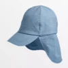 Plain Blue Keppi Hat 1-2 Years
