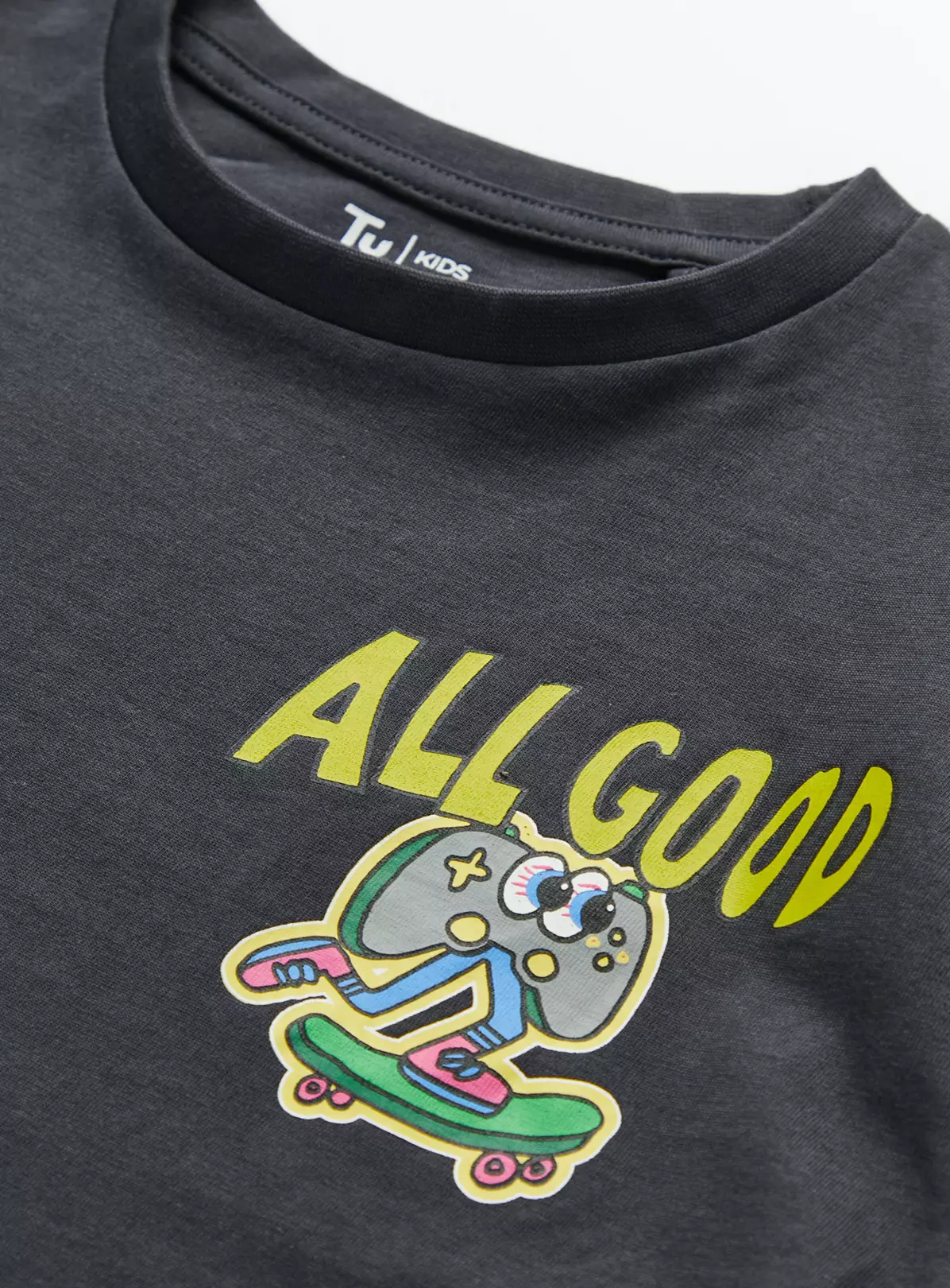 Black All Good Skater T-Shirt 5 Years 4 Black All Good Skater T-Shirt 5 Years - Image 2