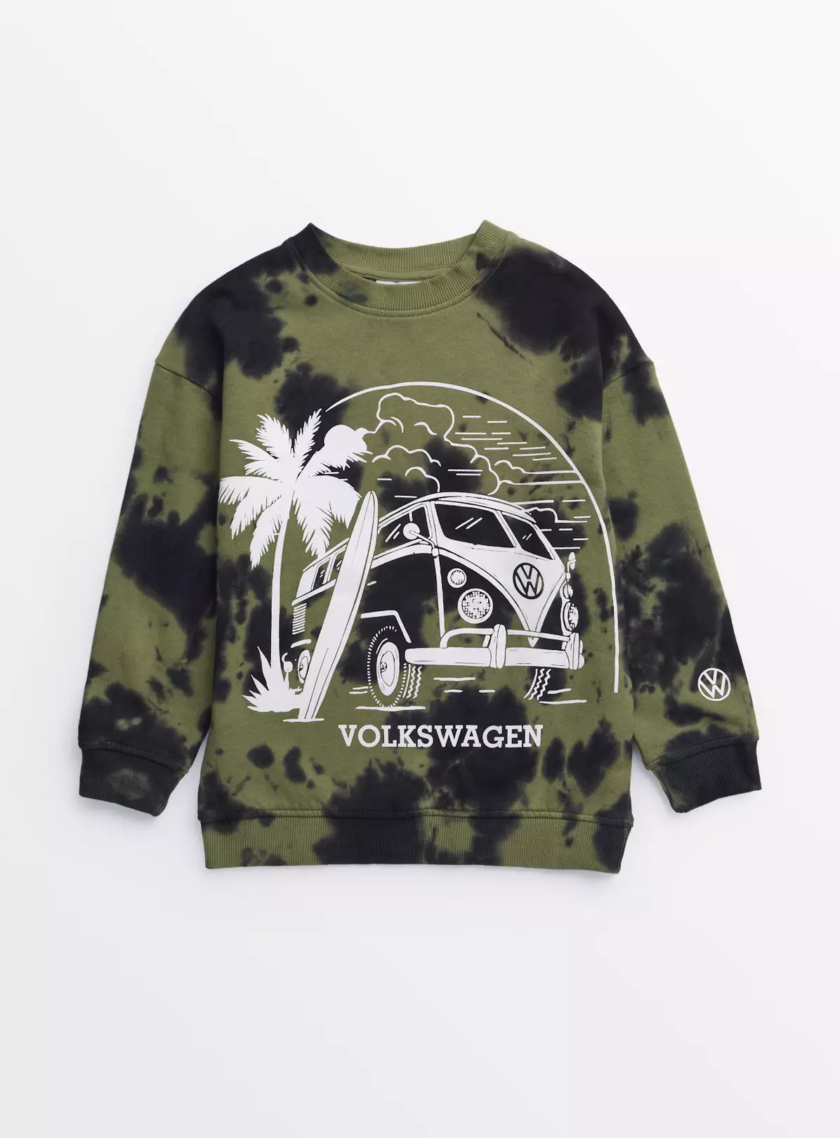 Volkswagen Khaki Tie Dye Sweatshirt13 Years 3 Volkswagen Khaki Tie Dye Sweatshirt13 Years