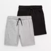 Grey & Black Ottoman Shorts 2 Pack 13 Years 2 Grey & Black Ottoman Shorts 2 Pack 13 Years -Sonic || Minecraft || Super Mario Sales tuc143806044 Multi20Coloured R Z001A 3