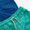 Turquoise & Blue Herringbone Shorts 2 Pack 1-2 Years -Sonic || Minecraft || Super Mario Sales tuc143815637 Blue R Z002A