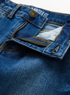 Blue Denim Straight Leg Jeans 9 Years -Sonic || Minecraft || Super Mario Sales tuc143853633 Mid20Blue R Z002A 8