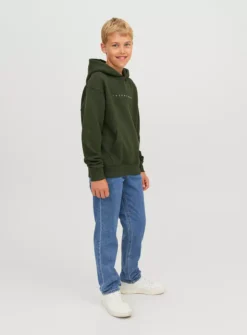 JACK & JONES JUNIOR Straight Fit Clark Jeans 8 Years -Sonic || Minecraft || Super Mario Sales tuc144092717 Blue R Z003A 1