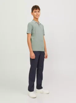 JACK & JONES JUNIOR Green Shield Short Sleeve Polo Junior 12 Years -Sonic || Minecraft || Super Mario Sales tuc144201565 Green R Z004A