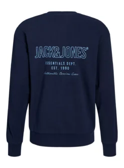 JACK & JONES JUNIOR Navy Crew Neck Sweatshirt Junior 6 Years