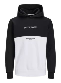 JACK & JONES JUNIOR Black Jjeryder Hoodie Junior 12 Years -Sonic || Minecraft || Super Mario Sales tuc144205072 Black R Z001A