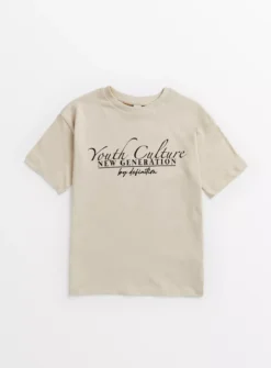 Stone Graphic Back Print T-Shirt11 Years