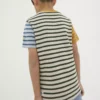 FATFACE Textured Stripe T Shirt 3-4 Years -Sonic || Minecraft || Super Mario Sales tuc144331571 Oatmeal R Z002A